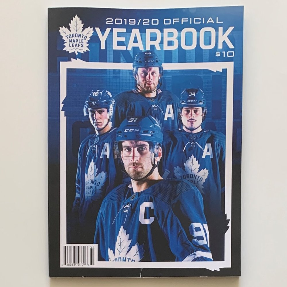 Toronto Maple Leafs 2019-2020 Official Yearbook Program